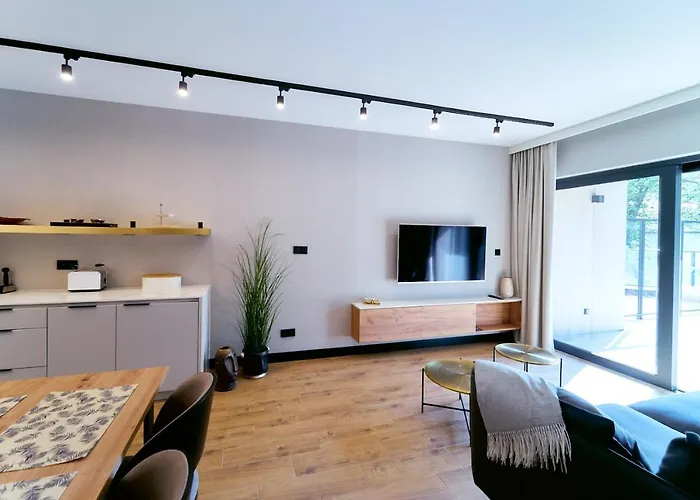 Appartement Laguna Ogrody Pieniawskie 18 Sapphire Vip Z Tarasem Polanica-Zdrój