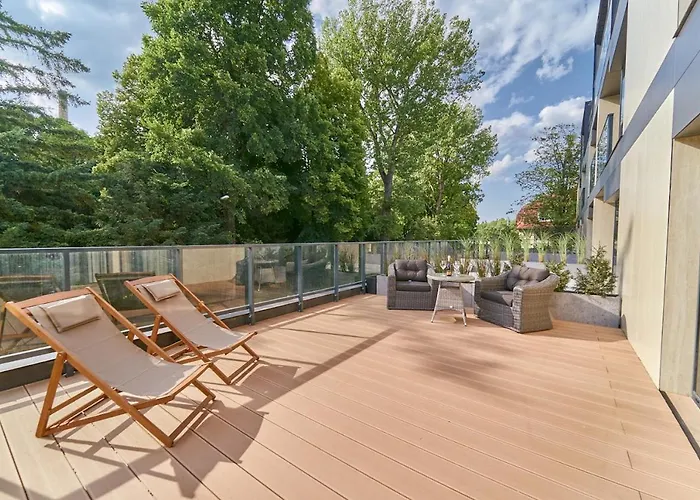 Laguna Ogrody Pieniawskie 18 Sapphire Vip Z Tarasem * Polanica-Zdrój