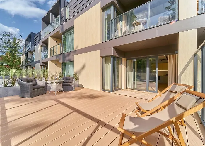 Laguna Ogrody Pieniawskie 18 Sapphire Vip Z Tarasem Appartement *